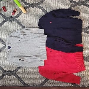 Slightly used Polo Ralph Lauren bundle of 3 kids for boy in size 7